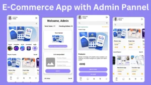 E-commerce App with Admin Panel