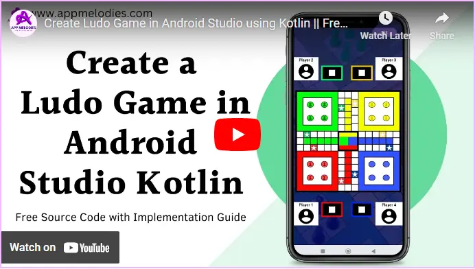 Ludo Game in Android Studio Using Kotlin