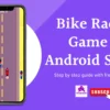 Bike Racing Game in Android Studio